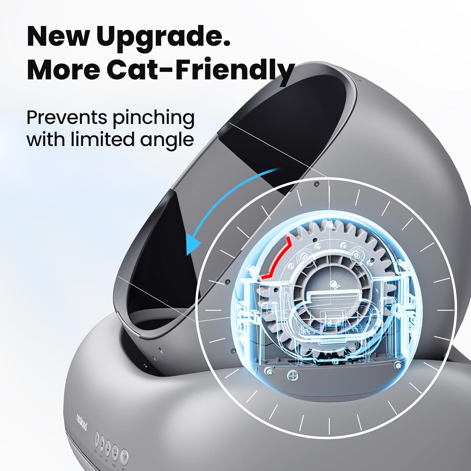 Neakasa M1 Plus Open-Top Self-Cleaning Cat Litter Box